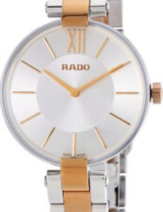 Rado Damklocka R22850103 Coupole Silverfärgad/Roséguldstonat stål