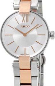 Rado Damklocka R22854023 Coupole Silverfärgad/Gulguldtonat stål