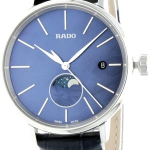 Rado Damklocka R22883915 Coupole Blå/Läder Ø34 mm