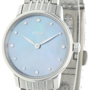 Rado Damklocka R22897903 Coupole Svart/Stål Ø27 mm