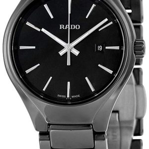 Rado Damklocka R27059152 Ceramica Svart/Keramik Ø30 mm