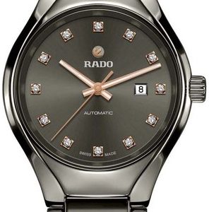 Rado Damklocka R27243732 True Grå/Keramik Ø30 mm