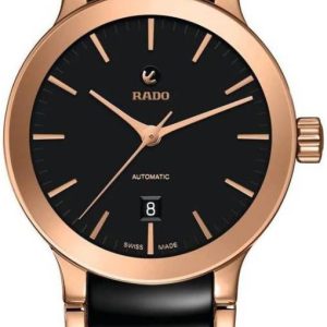 Rado Damklocka R30183172 Centrix Svart/Roséguldstonat stål Ø28 mm