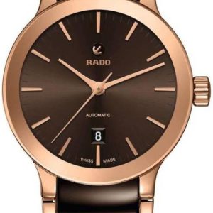 Rado Damklocka R30183302 Centrix Brun/Roséguldstonat stål Ø28 mm