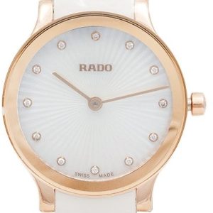 Rado Damklocka R30186912 Centrix Vit/Roséguldstonat stål Ø23 mm