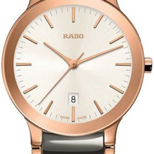 Rado Damklocka R30555022 Centrix Silverfärgad/Roséguldstonat stål