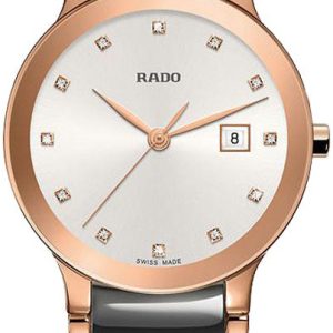 Rado Damklocka R30555762 Centrix Silverfärgad/Roséguldstonat stål