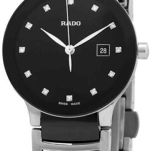 Rado Damklocka R30935752 Centrix Svart/Stål Ø28 mm