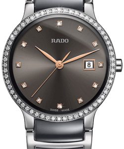 Rado Damklocka R30936732 Centrix Grå/Stål Ø28 mm