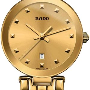 Rado Damklocka R48872253 Florence Gulguldstonad/Gulguldtonat stål