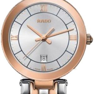 Rado Damklocka R48873103 Florence Silverfärgad/Roséguldstonat stål