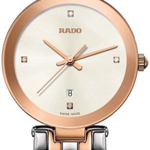 Rado Damklocka R48873733 Florence Silverfärgad/Roséguldstonat stål