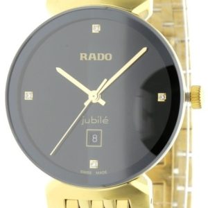 Rado Damklocka R48915703 Florence Svart/Gulguldtonat stål Ø38 mm