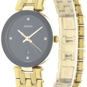 Rado Florence Damklocka R48871714 Svart/Gulguldtonat stål Ø28 mm