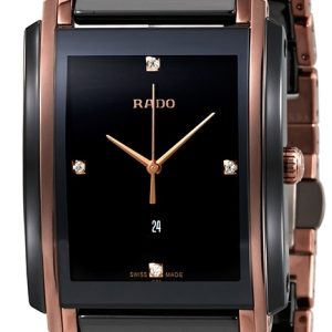 Rado Herrklocka R20207712 Integral Svart/Roséguldstonat stål