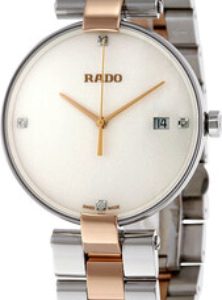 Rado Herrklocka R22852713 Coupole Silverfärgad/Roséguldstonat stål