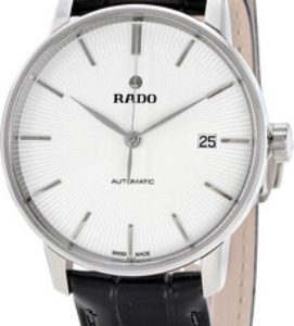 Rado Herrklocka R22860015 Coupole Silverfärgad/Läder Ø38 mm