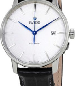 Rado Herrklocka R22860045 Coupole Silverfärgad/Läder Ø38 mm