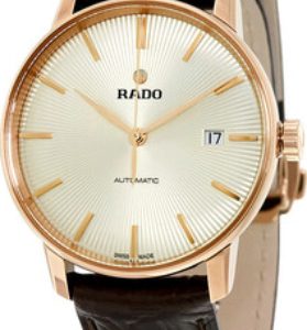 Rado Herrklocka R22861115 Coupole Antikvit/Läder Ø38 mm