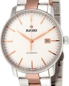 Rado Herrklocka R22876022 Coupole Vit/Roséguldstonat stål Ø41 mm