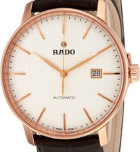 Rado Herrklocka R22877025 Coupole Vit/Läder Ø41 mm