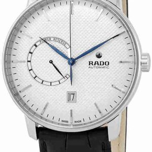 Rado Herrklocka R22878015 Coupole Vit/Läder Ø41 mm