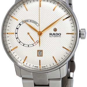 Rado Herrklocka R22878023 Coupole Vit/Stål Ø41 mm