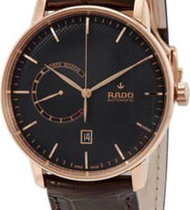 Rado Herrklocka R22879165 Coupole Svart/Läder Ø41 mm