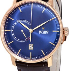 Rado Herrklocka R22879205 Coupole Blå/Läder Ø41 mm