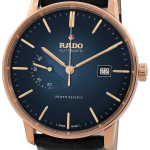 Rado Herrklocka R22879215 Coupole Blå/Läder Ø41 mm