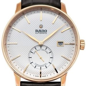 Rado Herrklocka R22881025 Coupole Vit/Läder Ø41 mm