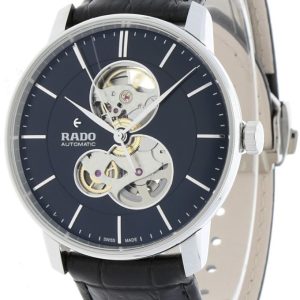 Rado Herrklocka R22894155 Coupole Svart/Läder Ø41 mm