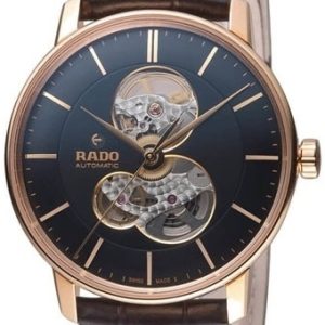 Rado Herrklocka R22895165 Coupole Svart/Läder Ø41 mm