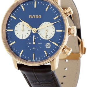 Rado Herrklocka R22911205 Coupole Blå/Läder Ø42 mm