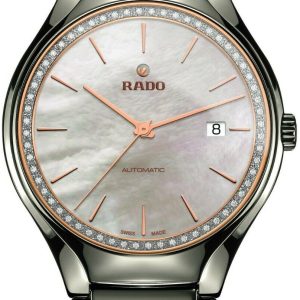 Rado Herrklocka R27057852 True Vit/Keramik Ø40 mm