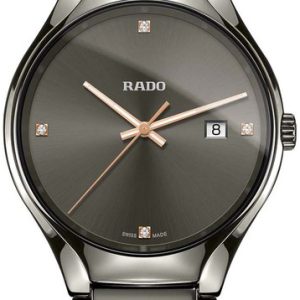 Rado Herrklocka R27239712 True Grå/Keramik Ø40 mm