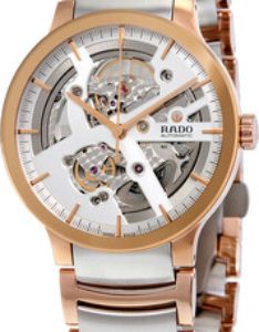 Rado Herrklocka R30181103 Centrix Skelettskuren/Roséguldstonat stål