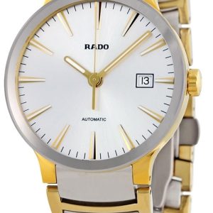 Rado Herrklocka R30529103 Centrix Silverfärgad/Gulguldtonat stål