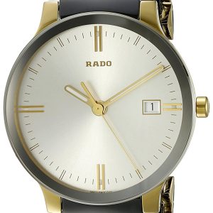 Rado Herrklocka R30931103 Centrix Silverfärgad/Gulguldtonat stål