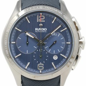 Rado Herrklocka R32120205 Hyperchrome Blå/Läder Ø45 mm