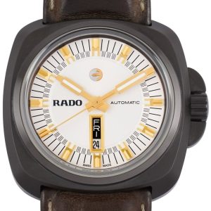 Rado Herrklocka R32170015 Hyperchrome Vit/Läder