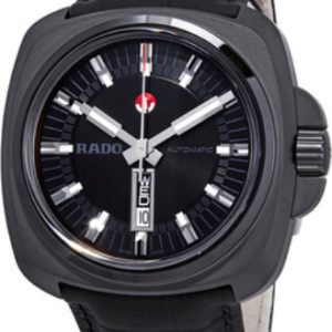 Rado Herrklocka R32171155 Hyperchrome Svart/Läder