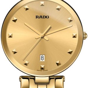 Rado Herrklocka R48868253 Florence Gulguldstonad/Gulguldtonat stål