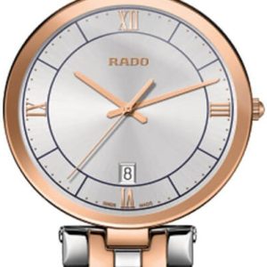 Rado Herrklocka R48869103 Florence Silverfärgad/Roséguldstonat