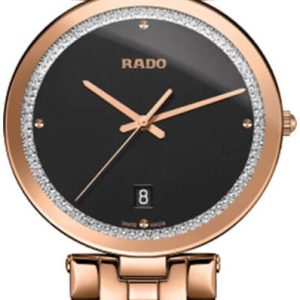 Rado Herrklocka R48869183 Florence Svart/Roséguldstonat stål Ø38 mm