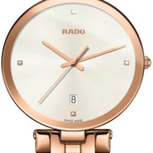 Rado Herrklocka R48869734 Florence Vit/Roséguldstonat stål Ø38 mm