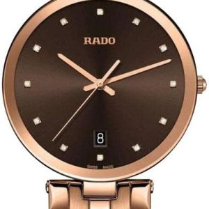 Rado Herrklocka R48889743 Florence Brun/Roséguldstonat stål Ø38 mm