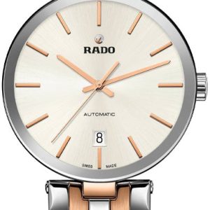 Rado Herrklocka R48901103 Florence Vit/Roséguldstonat stål Ø38 mm