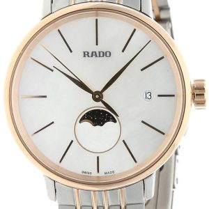 Rado R22883943 Coupole Vit/Roséguldstonat stål Ø34 mm