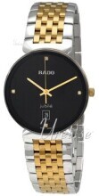 Rado R48912703 Florence Svart/Gulguldtonat stål Ø38 mm